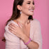 Pink | .925 Sterling Silver | Mermaid Glass Drop Earrings